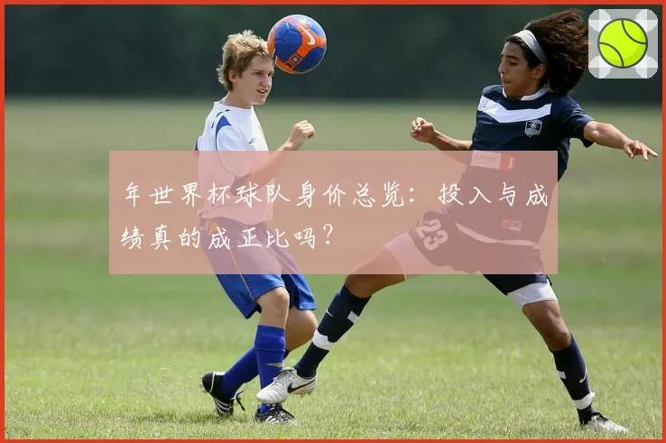 年世界杯球队身价总览:投入与成绩真的成正比吗?
